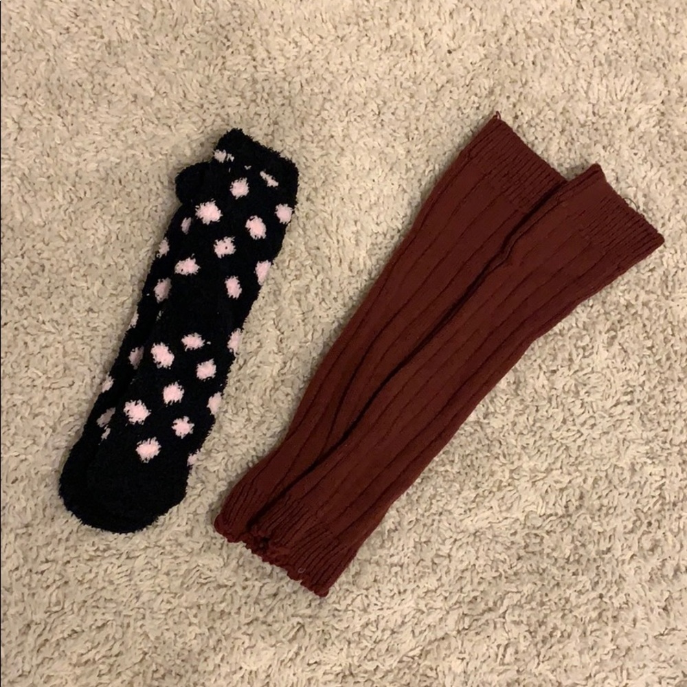 NWOT Socks and leg warmers